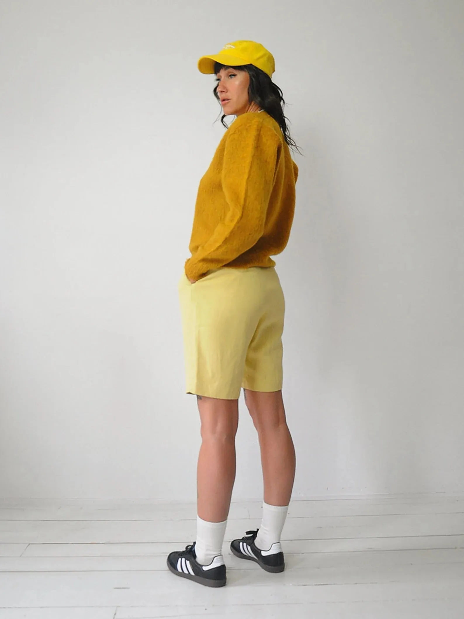 1960's Ochre Mohair Sweater