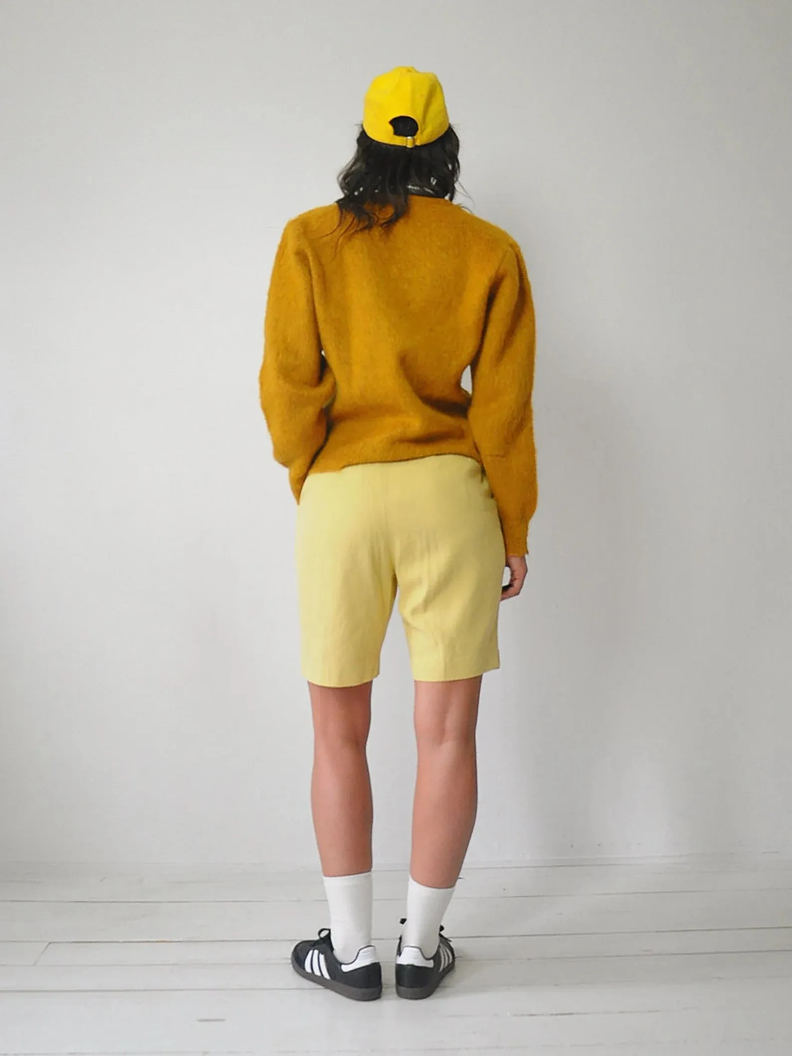 1960's Ochre Mohair Sweater