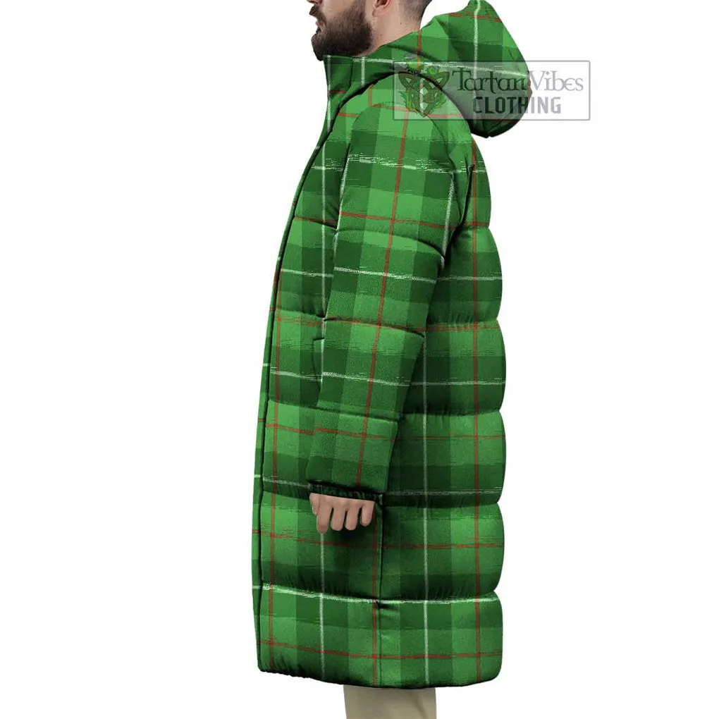 Boyle Tartan Long Down Jacket