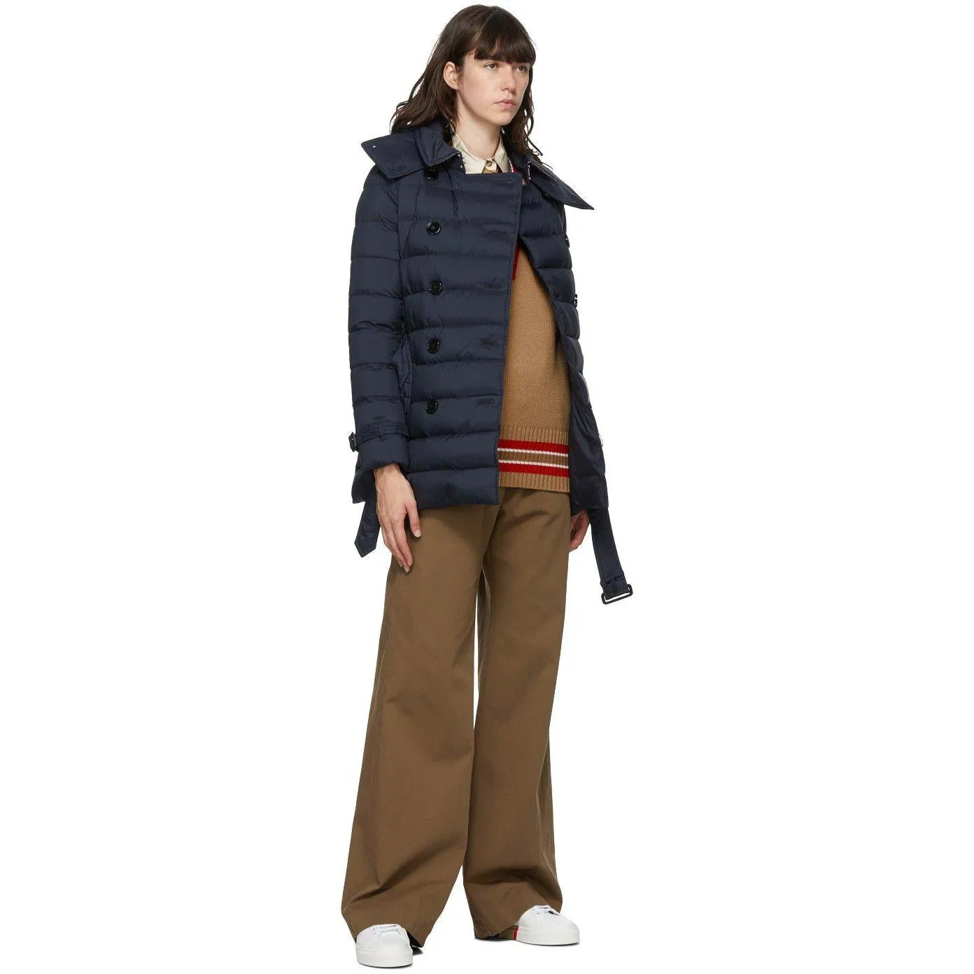 Burberry Navy Down Arniston Jacket