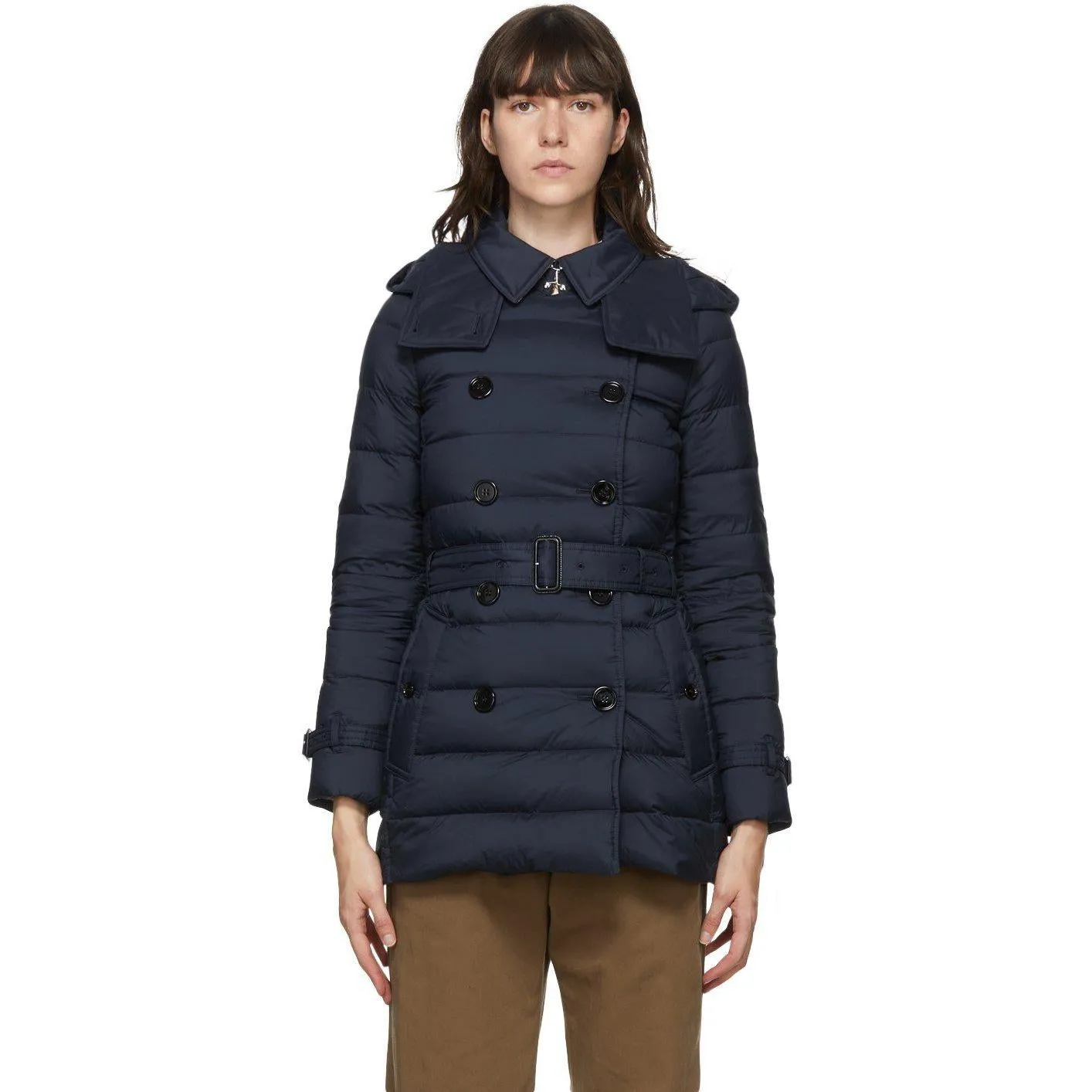 Burberry Navy Down Arniston Jacket