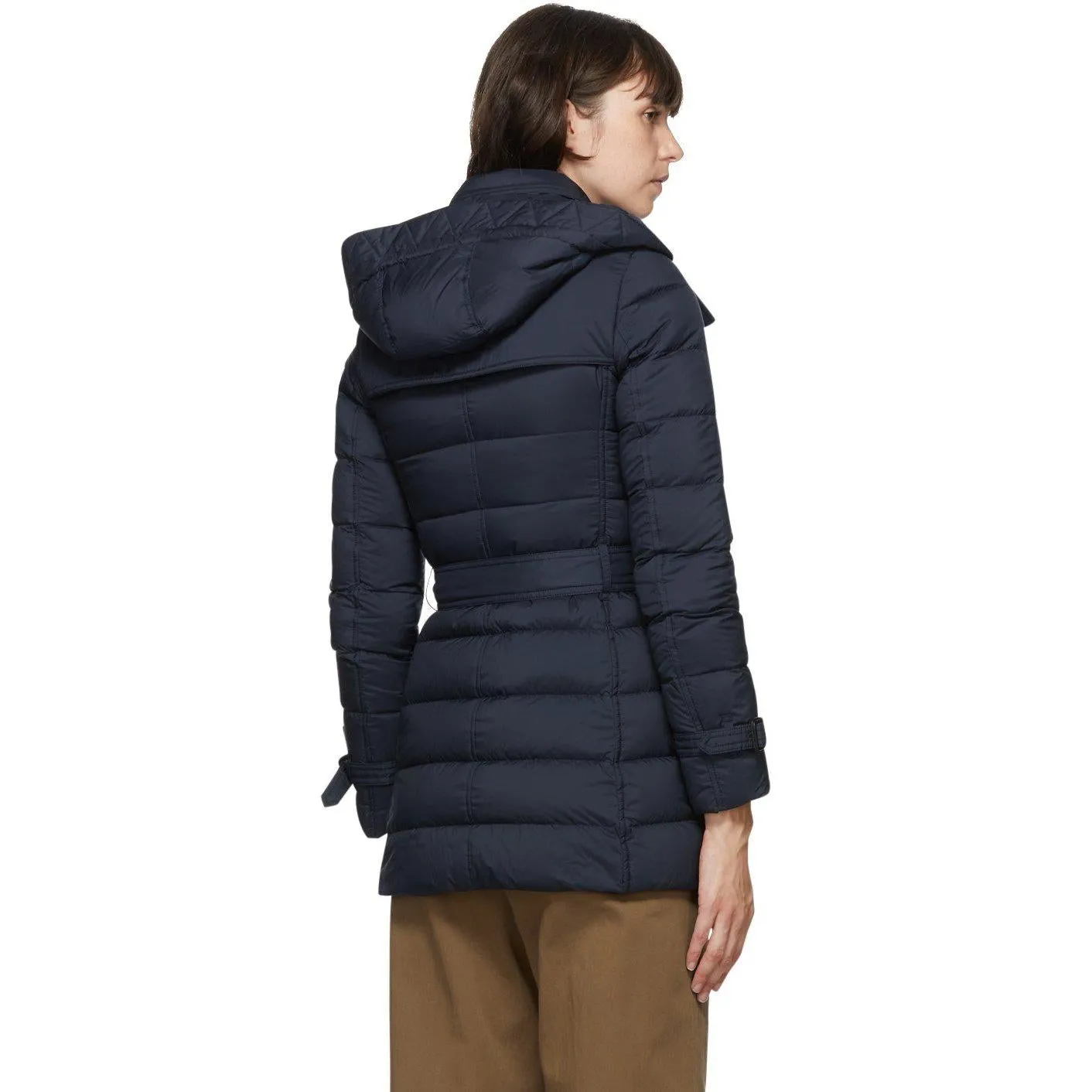 Burberry Navy Down Arniston Jacket