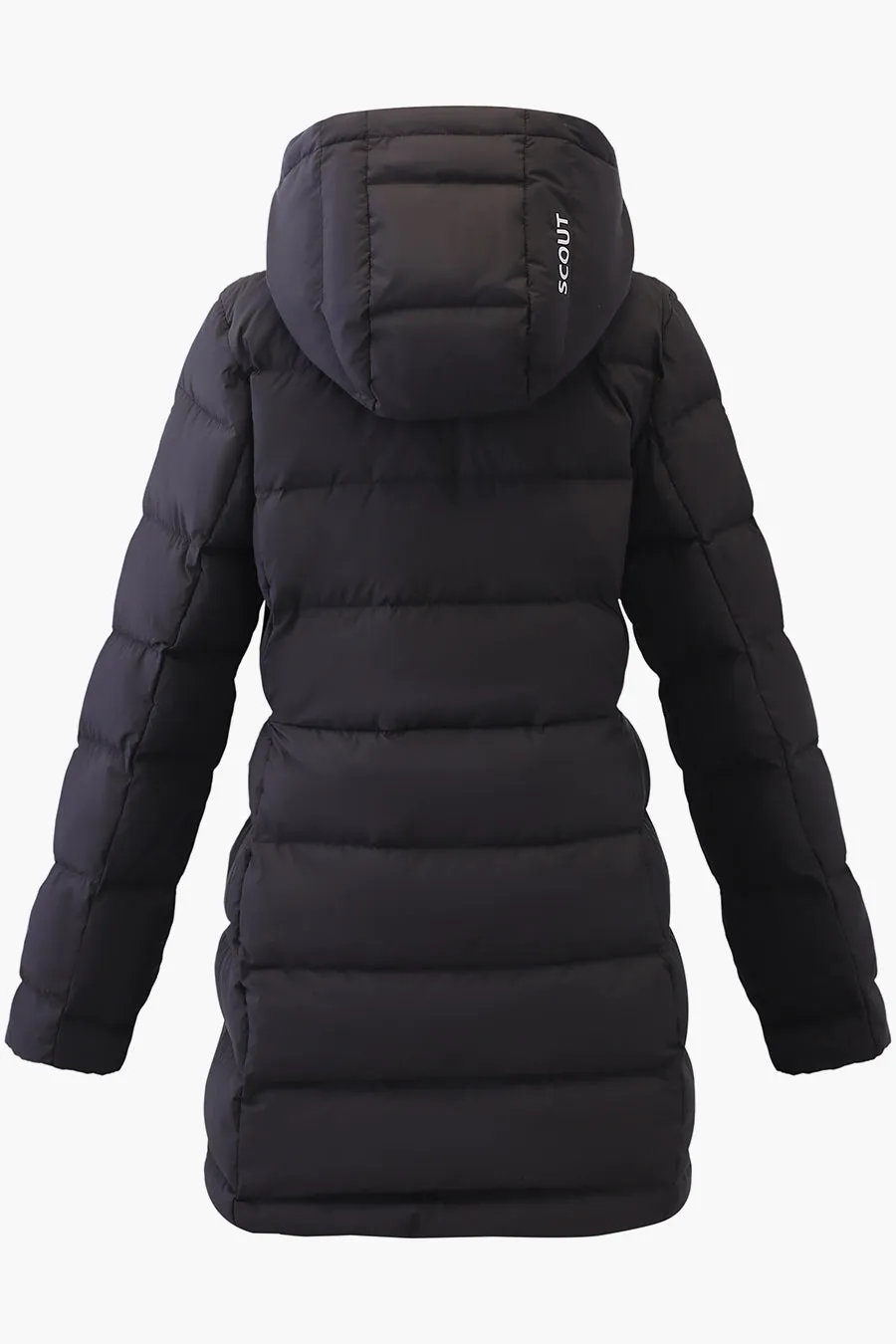 Girls Down Coat Scout Valerie - Black
