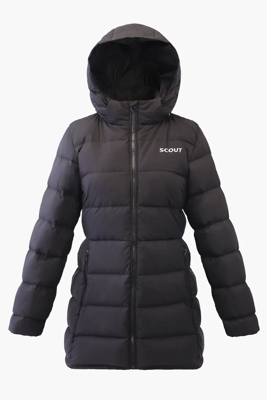 Girls Down Coat Scout Valerie - Black