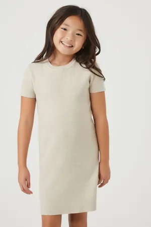 Girls T-Shirt Sweater Dress (Kids)