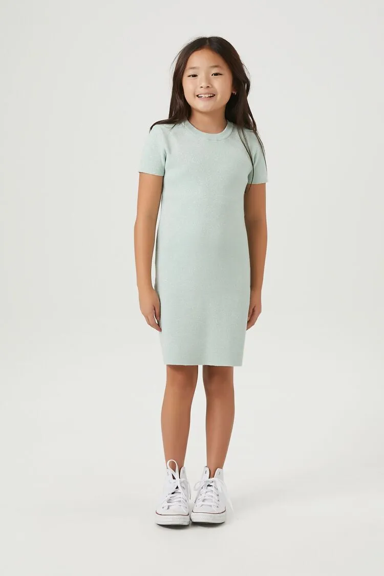 Girls T-Shirt Sweater Dress (Kids)