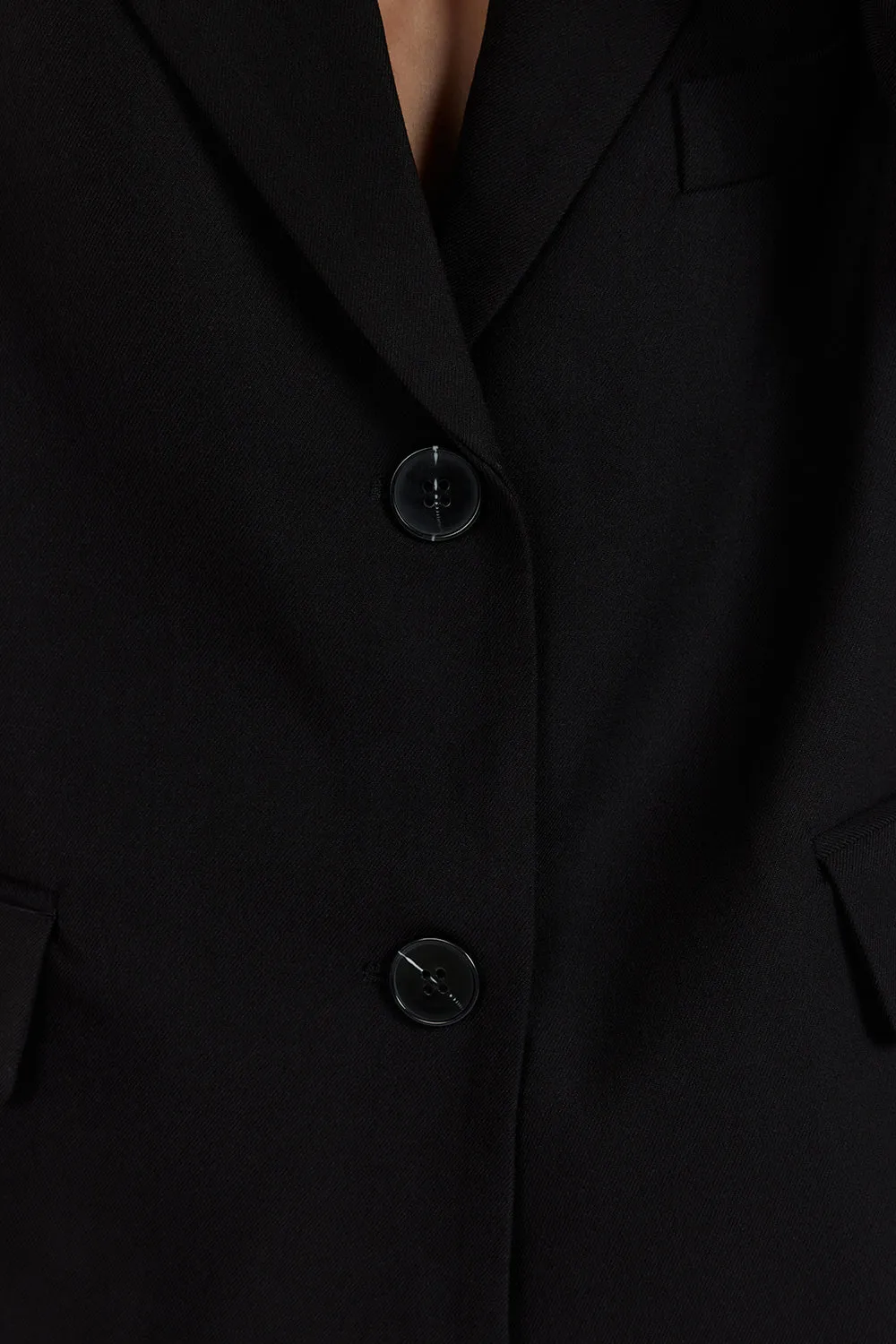 HARLEY BLACK OVERSIZED BOYFRIEND BLAZER