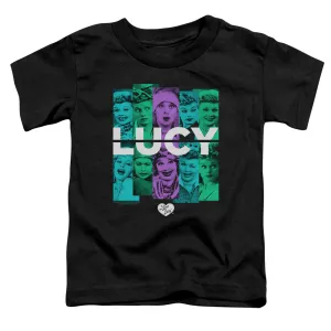 I Love Lucy Shades of Lucy Toddler Kids Youth T Shirt Black
