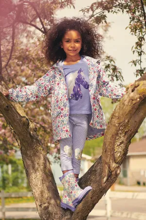 Kids Rain Jacket Hatley Wild Flowers (Size 10 left)