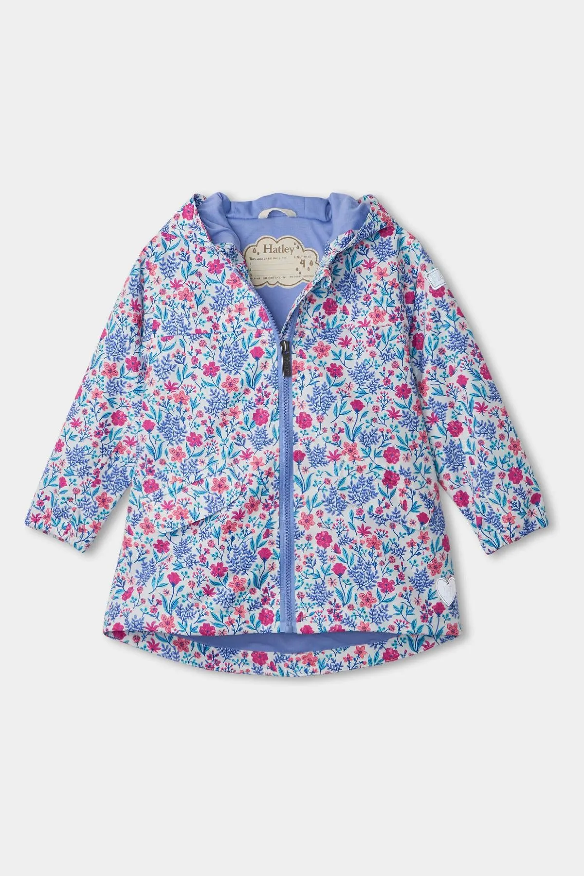 Kids Rain Jacket Hatley Wild Flowers (Size 10 left)