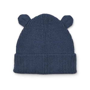 Liewood Gina beanie with ears | Indigo blue