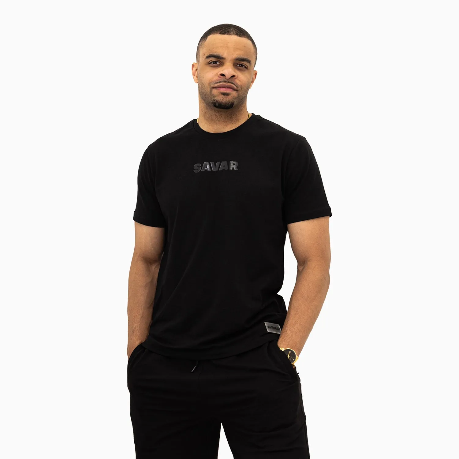Men's Savar T-Shirt And Shorts Outfit