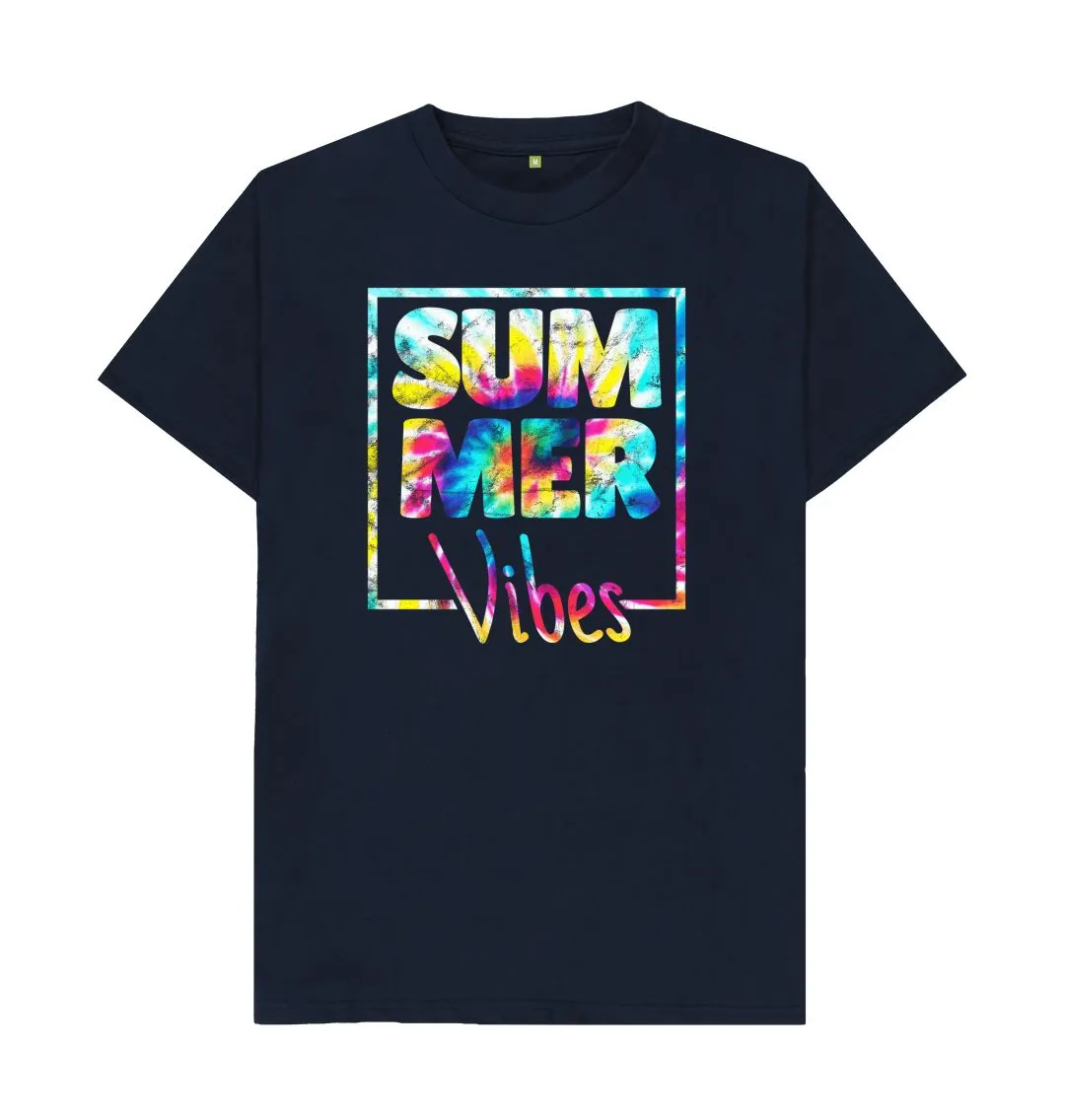 Men's Summer Vibes Organic Tee