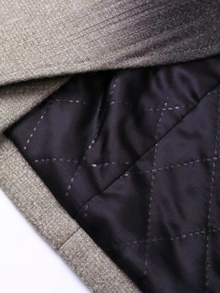 Pre Order:  Gradient Print Woolen Blazer