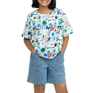 Save The Earth Kids' Art Kids T-Shirt