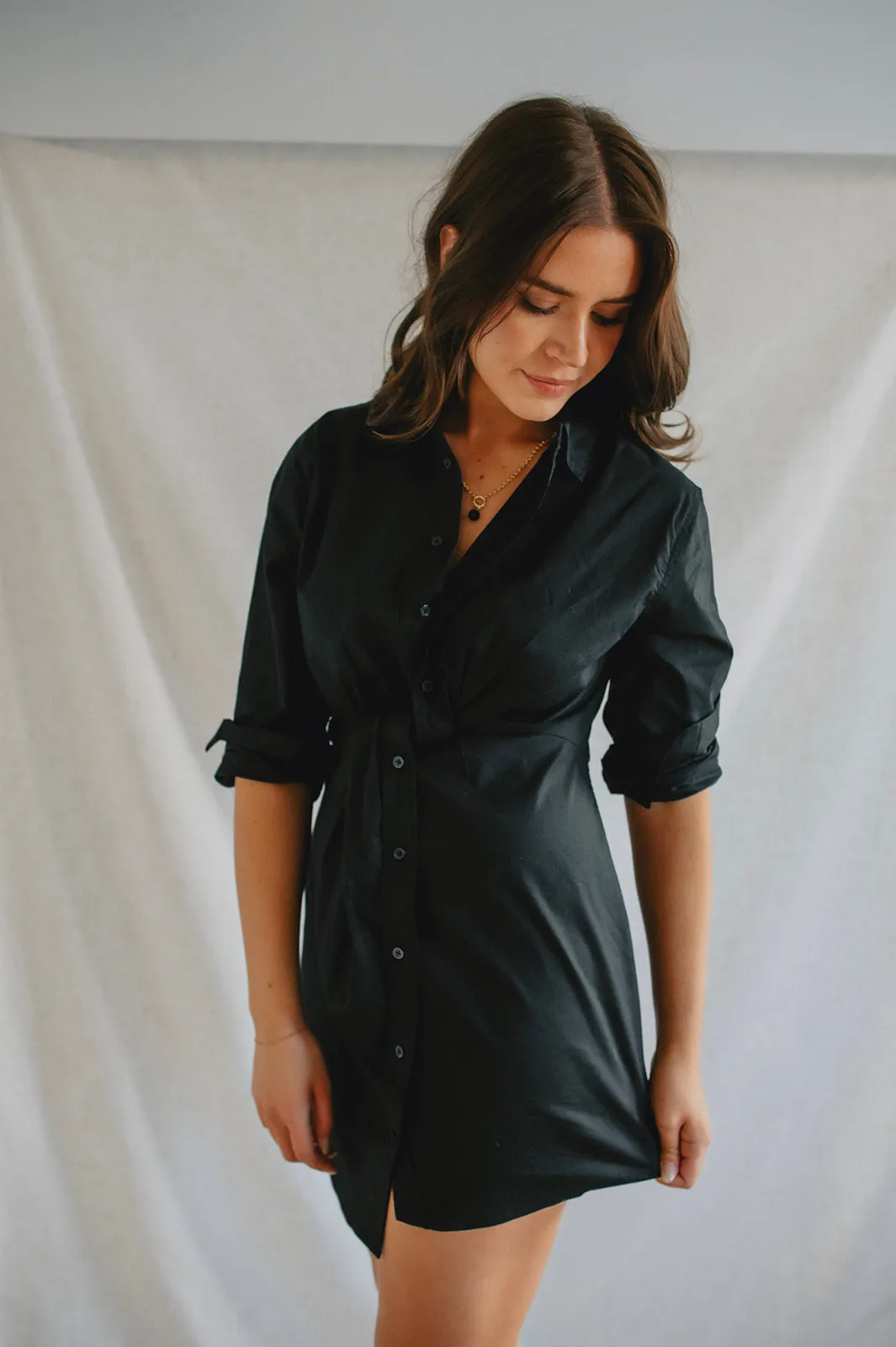 The Nadia Shirt Dress
