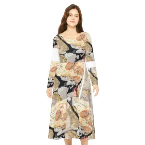 Women's Long Sleeve Dance Dress QUINN