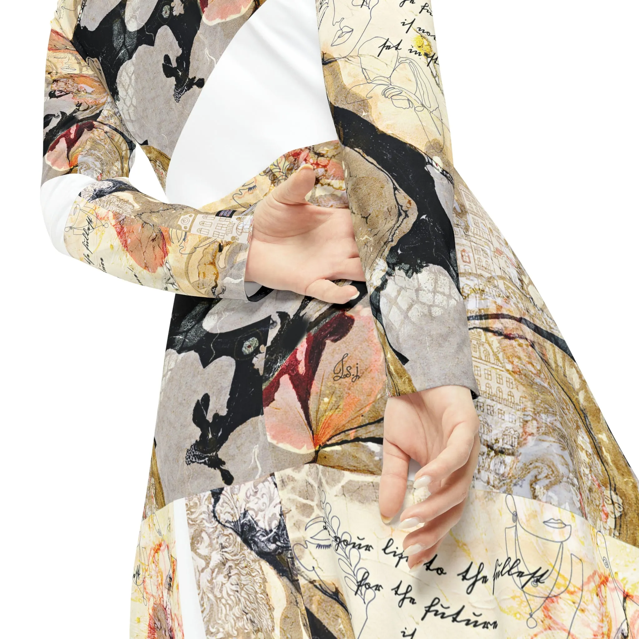 Women's Long Sleeve Dance Dress QUINN